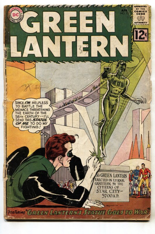 Green Lantern #12-1962-DC -comic book-G