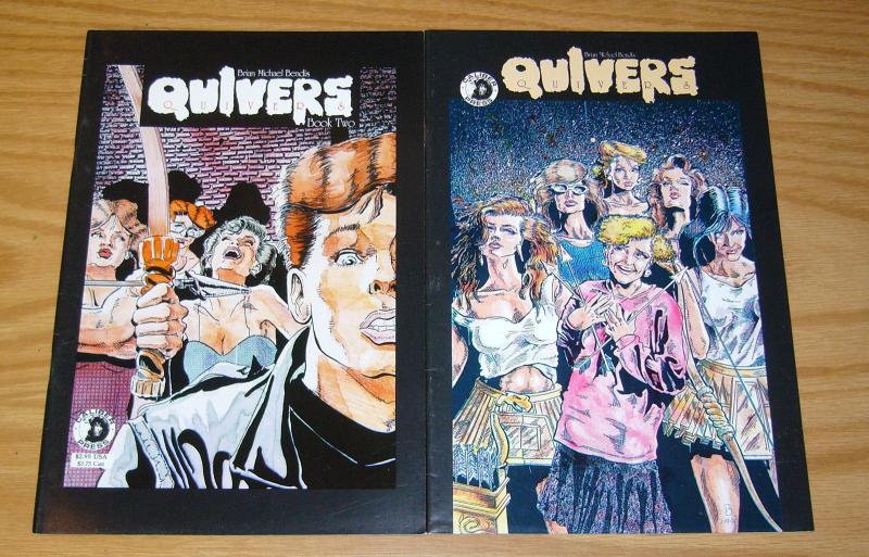 Quivers #1-2 FN complete series - early work by brian michael bendis 1991 set