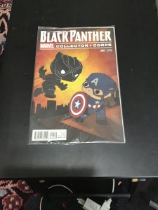 Black Panther #1 Marvel Collector's Corp Cover (2016) Funko variant cove...