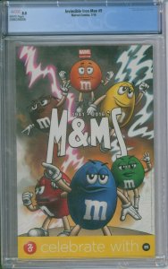 Marvel Comics Invincible Iron Man #9 CGC 8.0 1st Full Appearance Riri Williams