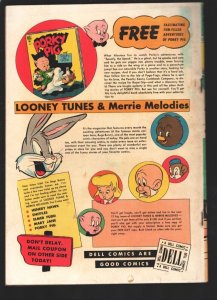 Looney Tunes  #100 1950-Smoke signal-Happy New Year-100th issue-Bugs Bunny-Po...