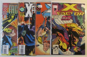 1988 X-Factor Lot of 4 #34, 111, 113, Forever 4 Marvel Comic Books