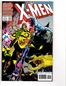 Lot Of 7 X-Men Marvel Comic Books # 1 2 (2) 3 95' 96' 97' Wolverine Gambit J203