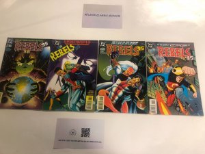 4 DC Comics Rebels'95 # 11 12 13 14   Superman Batman    75 KE6