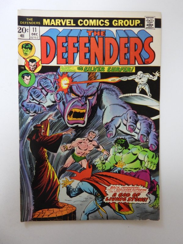 The Defenders #11 (1973) VG+ condition moisture damage