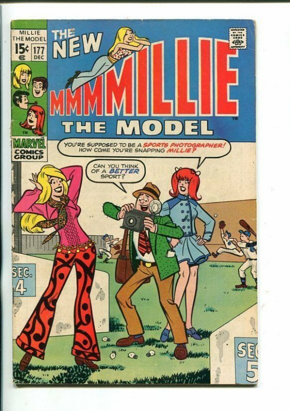 NEW MILLIE THE MODEL-#177-BASEBALL COVER-FASHION PAGE-fn