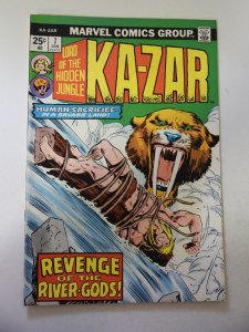 Ka-Zar #7 (1975) FN/VF Condition