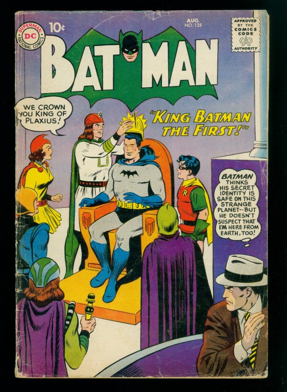 Batman #125 GD/VG 3.0