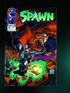 Spawn #1, NM- (Actual scan)