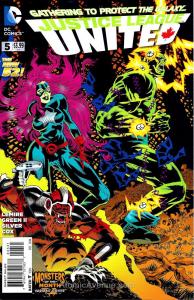 Justice League United #5B VF/NM ; DC | New 52 Monsters of the Month Variant