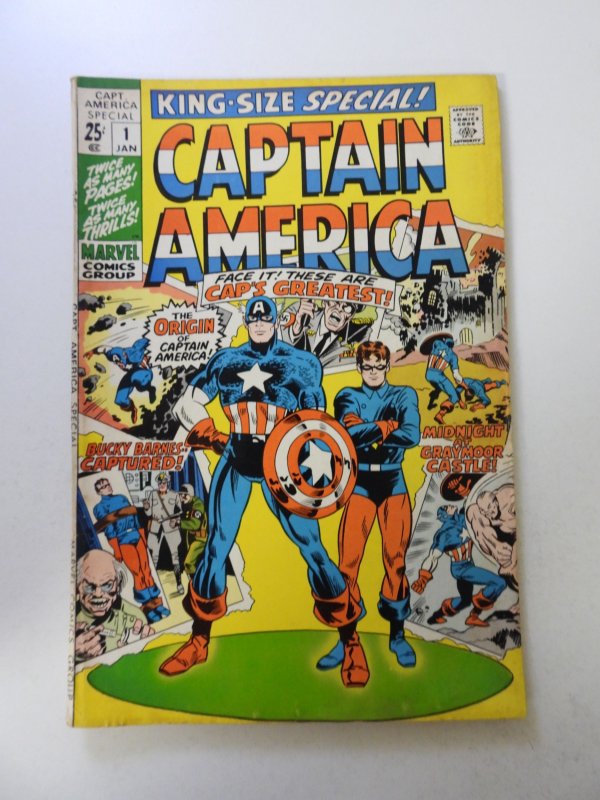 Captain America Annual #1 (1971) FN+ condition