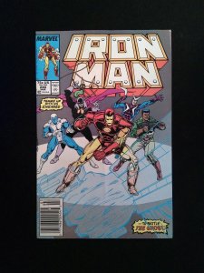 Iron Man #240  MARVEL Comics 1989 VF+ NEWSSTAND