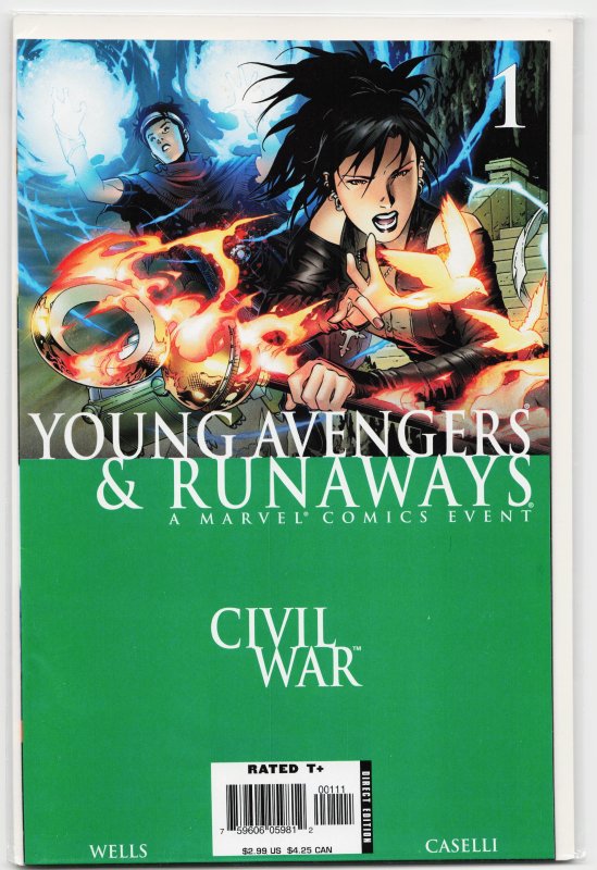 Civil War: Young Avengers & Runaways #1 (2006) Young Avengers