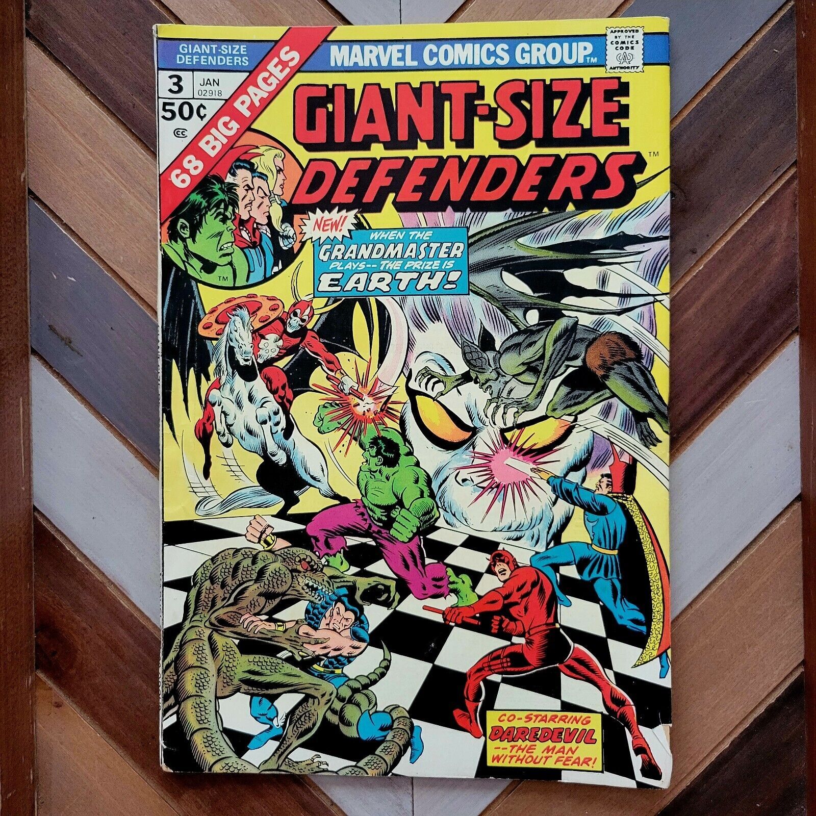 The Defenders Giant Size # 3facsimile (Marvel Comics)