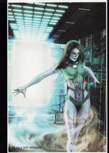 Emergence (2014) by Jeff Brennan. 11 x 17 3D Art Signed