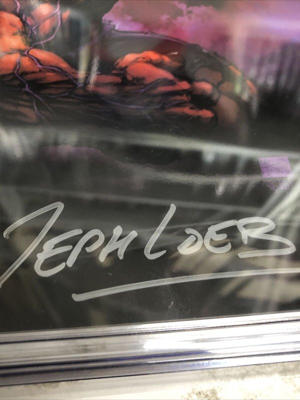 Hulk(2008)#1 (CGC SS 9.6) Signed By  Jeph Loeb| Wizard World Los Angeles Edition