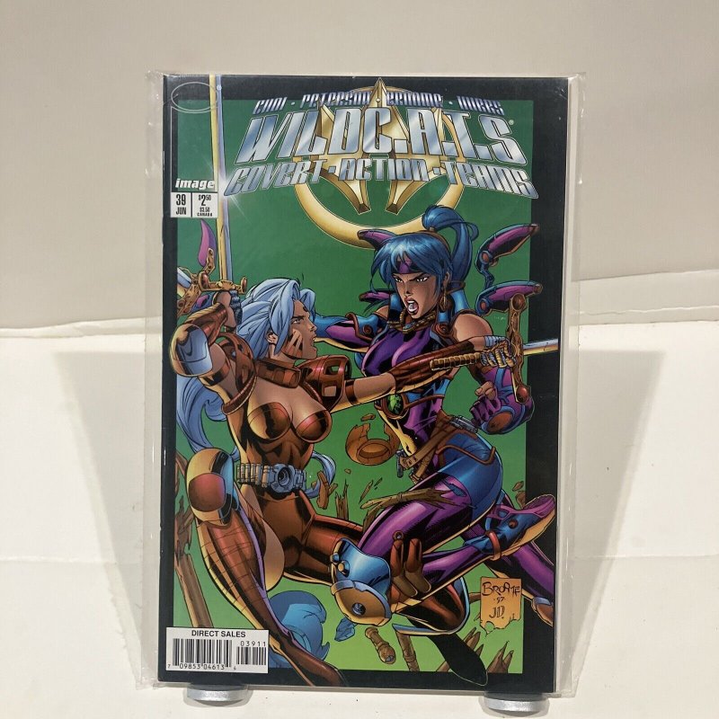 Wildcats C.A.T.S Covert Action Teams #39 Image Comics DCU Jim Lee Gunn Copy B