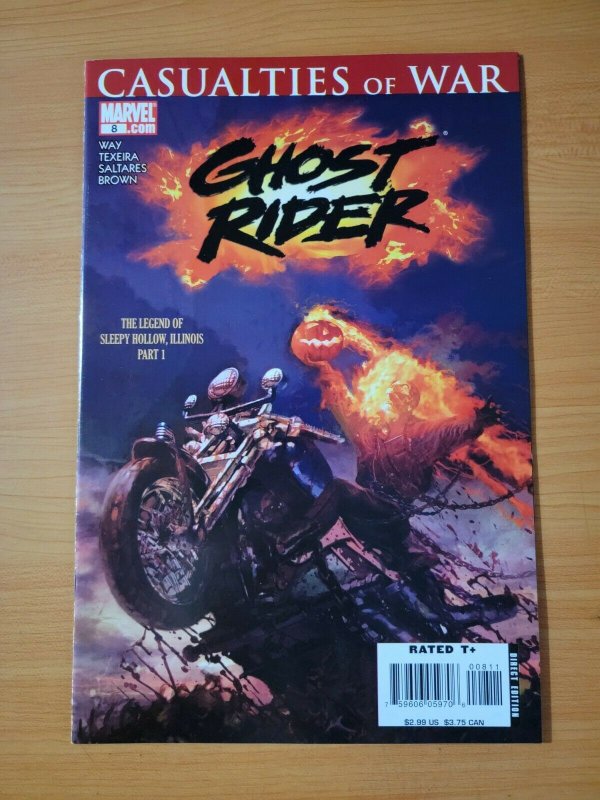 Ghost Rider #8 ~ NEAR MINT NM ~ 2007 Marvel Comics 