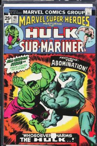 Marvel Super-Heroes #46 (1974) Hulk
