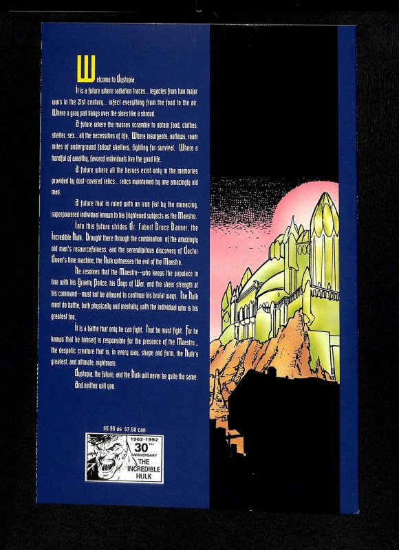 Incredible Hulk: Future Imperfect #1 1st Maestro!