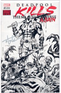 Deadpool Kills The Marvel Universe Again #1 (2017) Deadpool