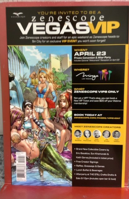 Grimm Spotlight Mystere Divinity Mike Krome cover limited to 99