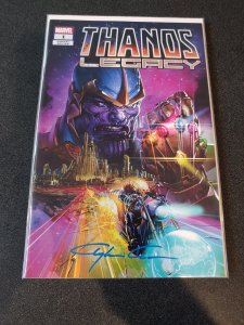 THANOS LEGACY #1  Scorpion Comics Variant signed by Clayton Crain W/COA