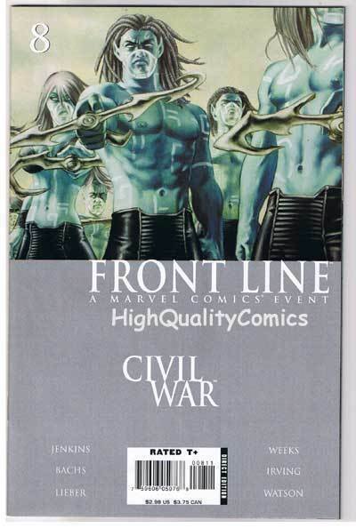 CIVIL WAR : FRONT LINE #8, NM-, Jenkins, Lieber, Bachs, 2006, more in store