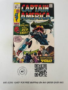 Captain America # 129 FN- Marvel Comic Book Avengers Hulk Thor Iron Man 17 J224