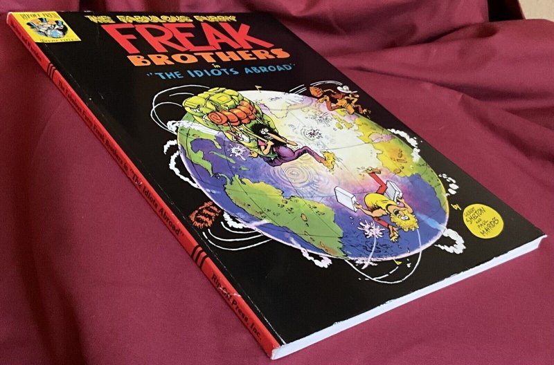 FABULOUS FREAK BROTHERS IN IDIOTS ABROAD - 4.0, WP - Hardbound