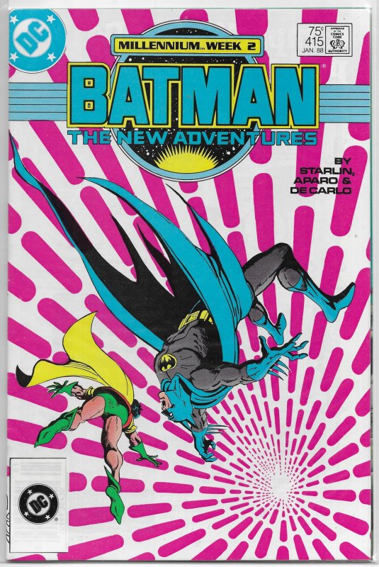 Batman   vol. 1   #415 (3rd print) FN (Millennium)