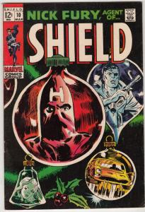 Nick Fury Agent Of S.H.I.E.L.D. #10 (Mar-69) VF/NM High-Grade Nick Fury, S.H....