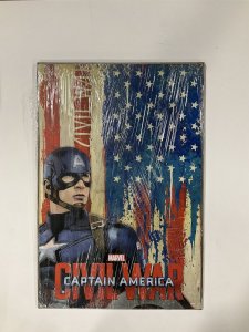 Captain America Civil War wood wall plaque 13x19 2015 DC Comics