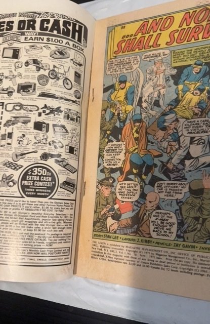 The X-Men #70 (1971) and none shall survive Magneto