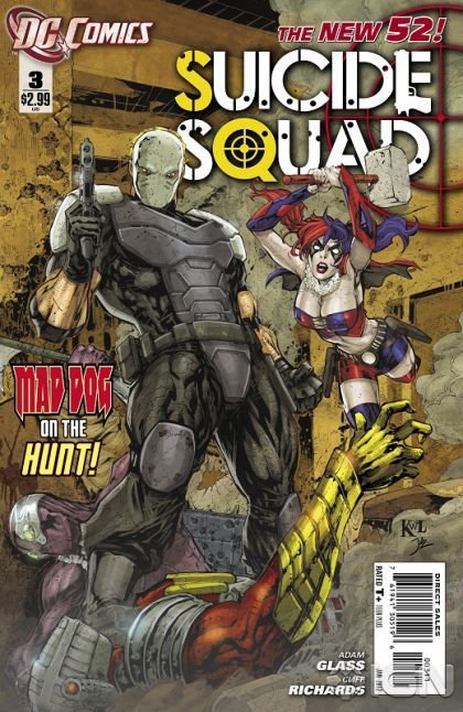 Suicide Squad #3 (VF/NM) 2011 DC Comics ID#000