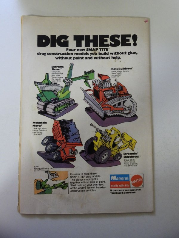 Superman #256 (1972) VG Condition moisture stains