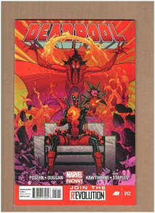 Deadpool #12 Marvel Comics 2013 Wade Wilson Mephisto app. NM- 9.2