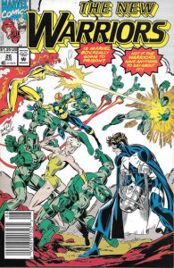 New Warriors, The #26 (Newsstand) FN ; Marvel | Mark Bagley