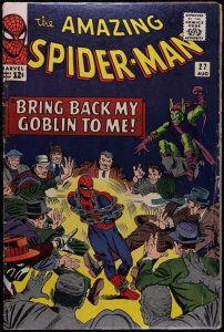 SPIDER-MAN  (1963 Series) (AMAZING SPIDER-MAN)  #27 Very Good Comics Book