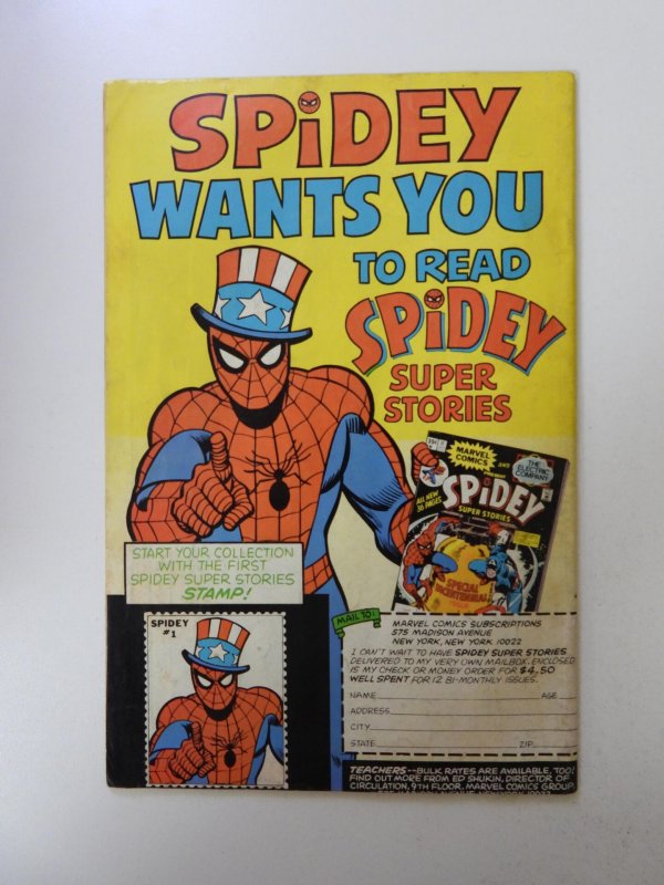 Spidey Super Stories #17  (1976) FN- condition