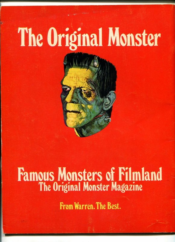 FAMOUS MONSTERS CONVENTION 1974-1ST ONE-ACKERMAN AUTOGRAPHED-WARREN-fn