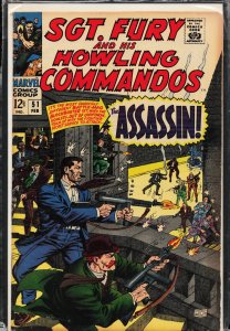 Sgt. Fury #51 (1968) Sgt. Fury and His Howling Commandos