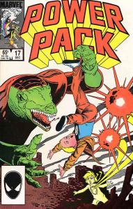 Power Pack #17 FN ; Marvel