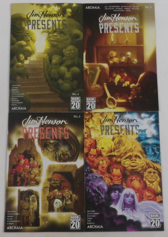 Jim Henson Presents #1-4 VF/NM full set Labyrinth Dark Crystal Fraggle ; Archaia