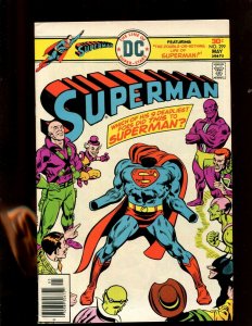 SUPERMAN #299 (7.0) THE DOUBLE OR NOTHING LIFE OF SUPERMAN!