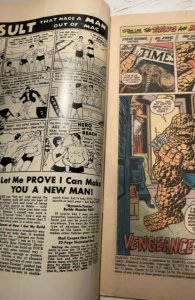 Marvel Two-in-One #1 (1974)vs the man-thing small 1 tear back cover