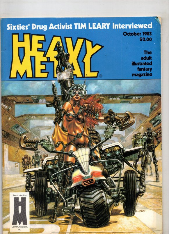 Heavy Metal Magazine Vol 7 #7(1983)Adult Magazine Oct Grade VG 4.0