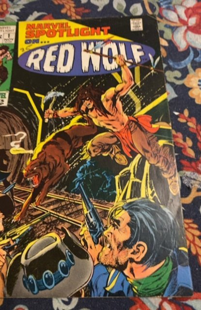 Marvel Spotlight #1 (1971)on the Red Wolf 1st app