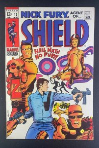 Nick Fury, Agent of SHIELD (1968) #12 VF (8.0) Barry Smith