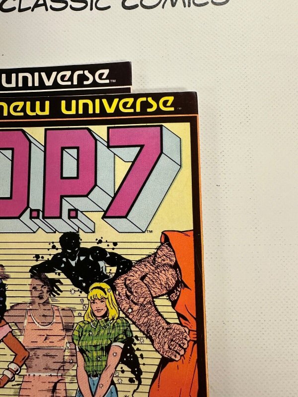 2 New Universe DP7  Marvel Comic Books # 1 2 Thor Hulk X-Men Avengers 85 CT4